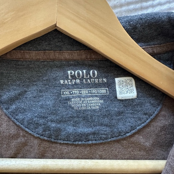 Ralph Lauren Luxury Brown Quarter-Zip Sweater - Picture 8 of 8